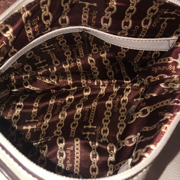 Tignanello white leather purse - Picture 11 of 13